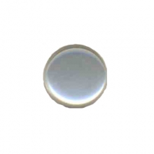 bouton  queue en polyester blanc pour chemisier ,en 9 et 11mm