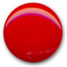 Bouton lgrement bomb polyester rouge en 14,18,22,27 mm