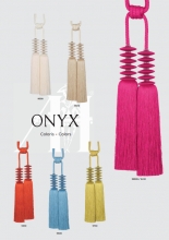 Embrasse ONYX en 90cm 2 glands de 35cm-Disponible en 15 coloris