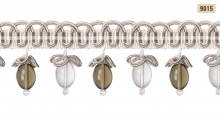 Frange perle DIVA de 45mm de haut Disponible en 12 coloris