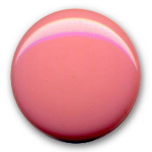 Bouton lgrement bomb polyester rose clair 14,18,22,27 mm