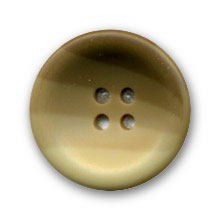 Bouton beige en polyester chin en 15,8,23 mm