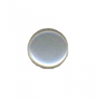 bouton à queue en polyester blanc pour chemisier ,en 9 et 11mm