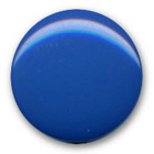 Bouton légèrement bombé en polyester bleu roy en 14,18,22,27 mm