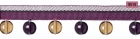 Galon perle OPALE en 30mm Disponible en 15 coloris