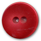 Bouton rouge en polyester en 18,23,28 mm