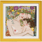 La mère et l'enfant ,d'après Klimt